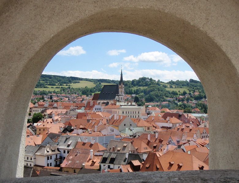 Cesky krumlov view